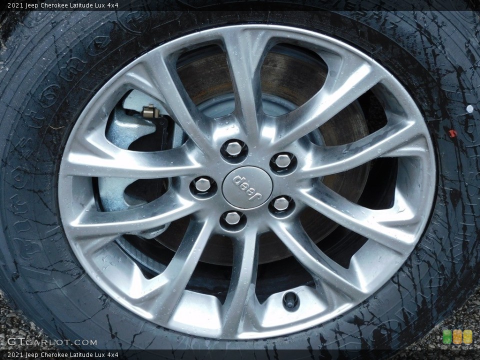 2021 Jeep Cherokee Latitude Lux 4x4 Wheel and Tire Photo #140709404