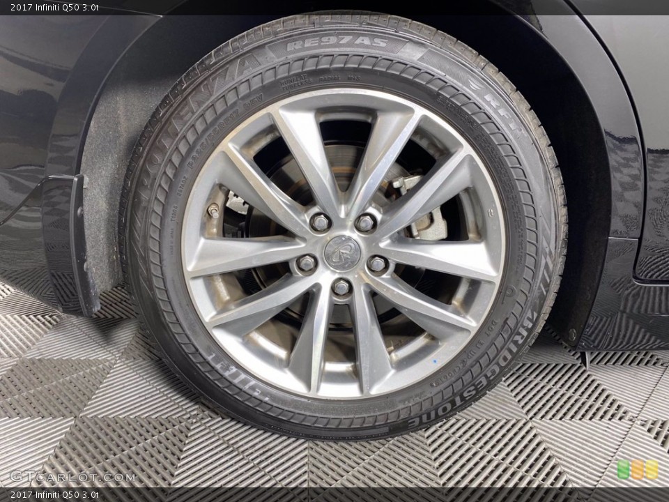 2017 Infiniti Q50 3.0t Wheel and Tire Photo #140710889