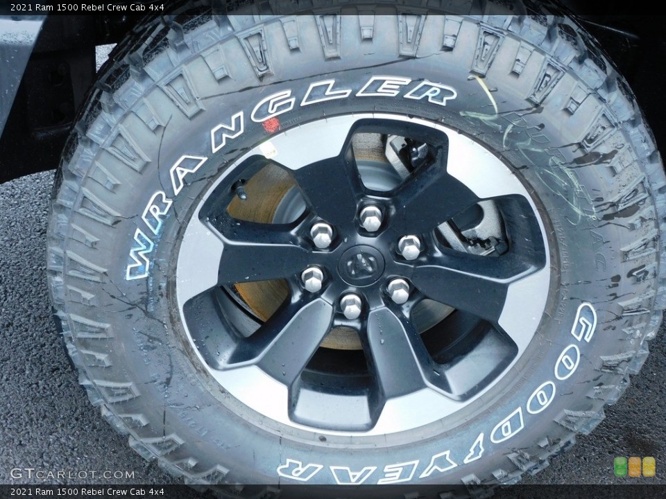 2021 Ram 1500 Rebel Crew Cab 4x4 Wheel and Tire Photo #140711804
