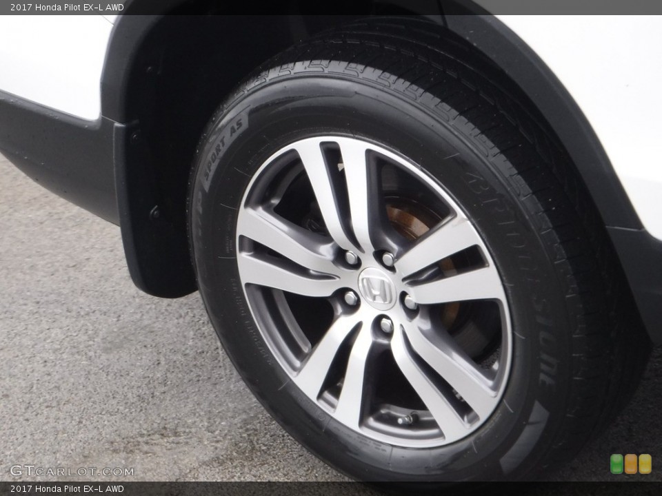 2017 Honda Pilot EX-L AWD Wheel and Tire Photo #140713223