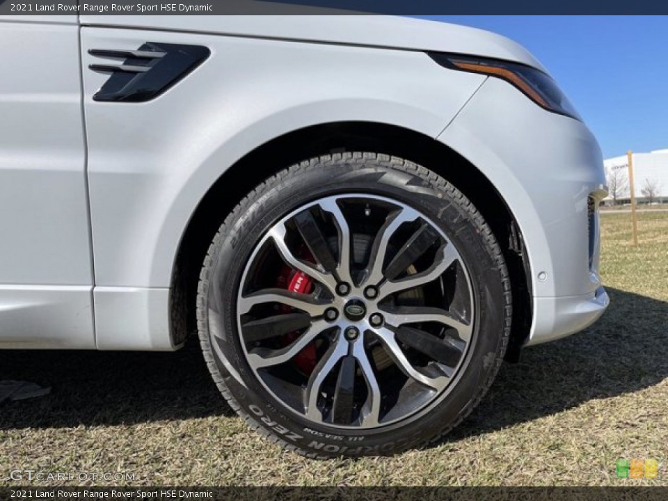 2021 Land Rover Range Rover Sport HSE Dynamic Wheel and Tire Photo #140716643