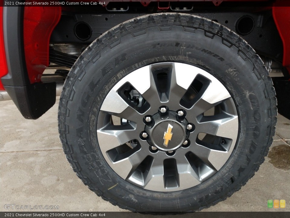 2021 Chevrolet Silverado 2500HD Custom Crew Cab 4x4 Wheel and Tire Photo #140717040