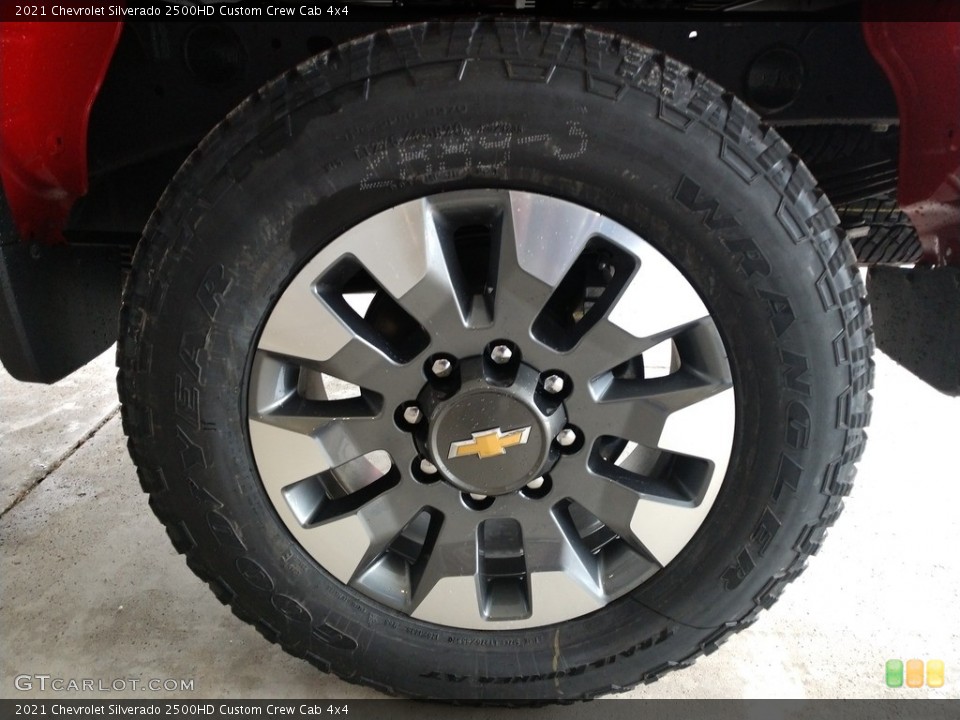 2021 Chevrolet Silverado 2500HD Custom Crew Cab 4x4 Wheel and Tire Photo #140717070