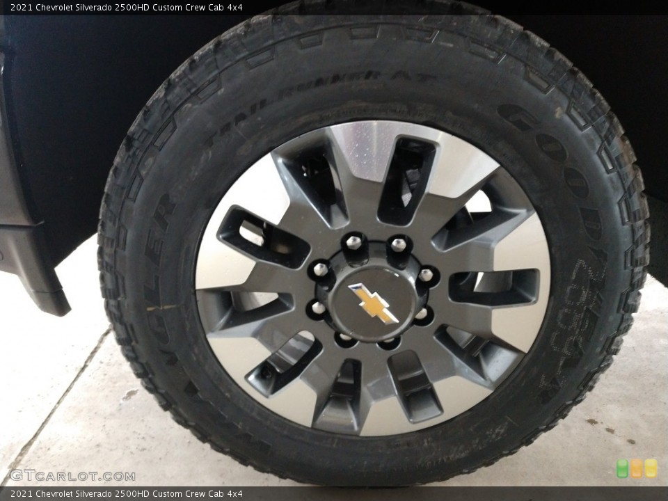 2021 Chevrolet Silverado 2500HD Custom Crew Cab 4x4 Wheel and Tire Photo #140717094