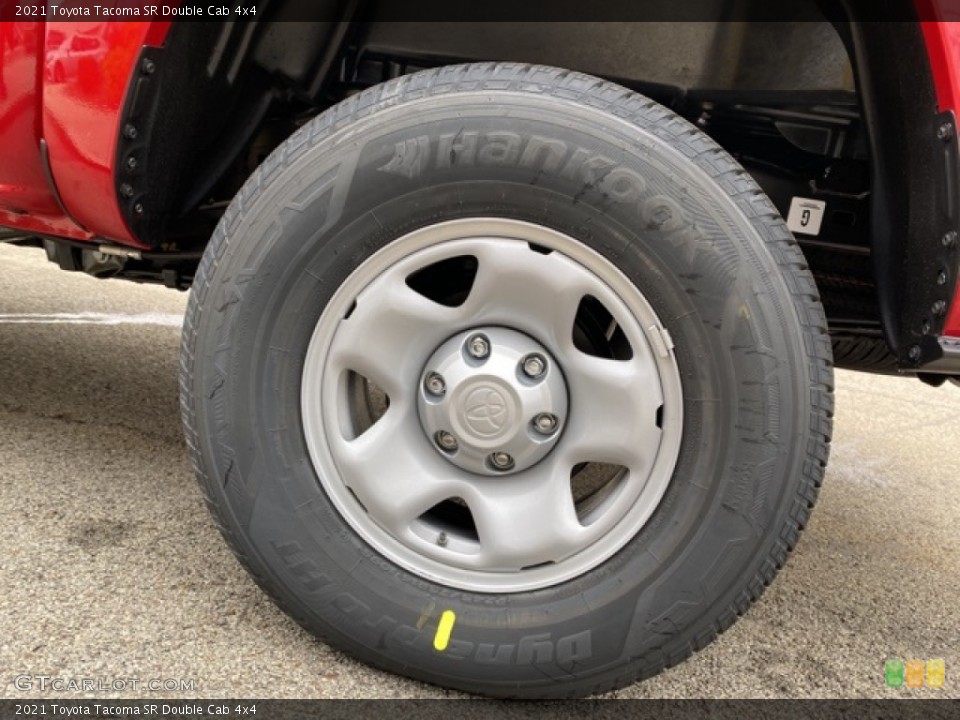2021 Toyota Tacoma SR Double Cab 4x4 Wheel and Tire Photo #140721096