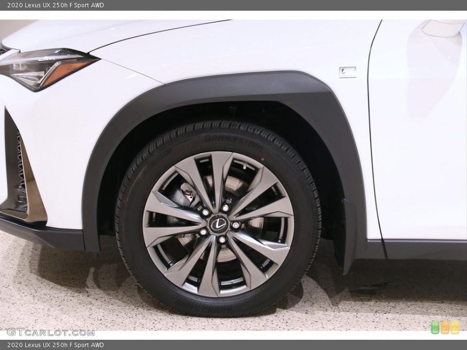 2020 Lexus UX 250h F Sport AWD Wheel and Tire Photo #140728008