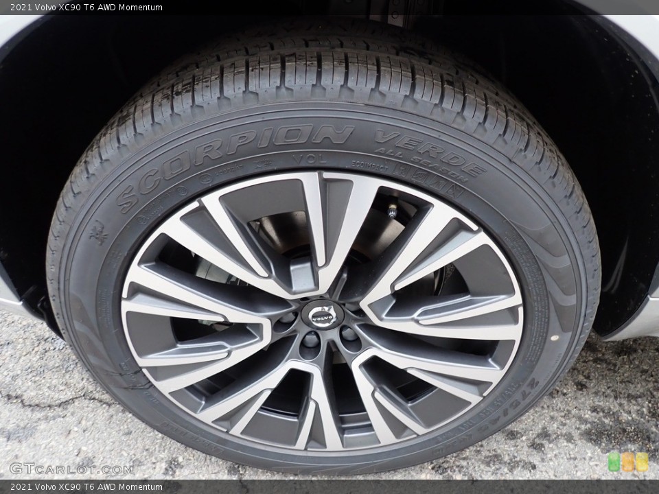 2021 Volvo XC90 T6 AWD Momentum Wheel and Tire Photo #140731505