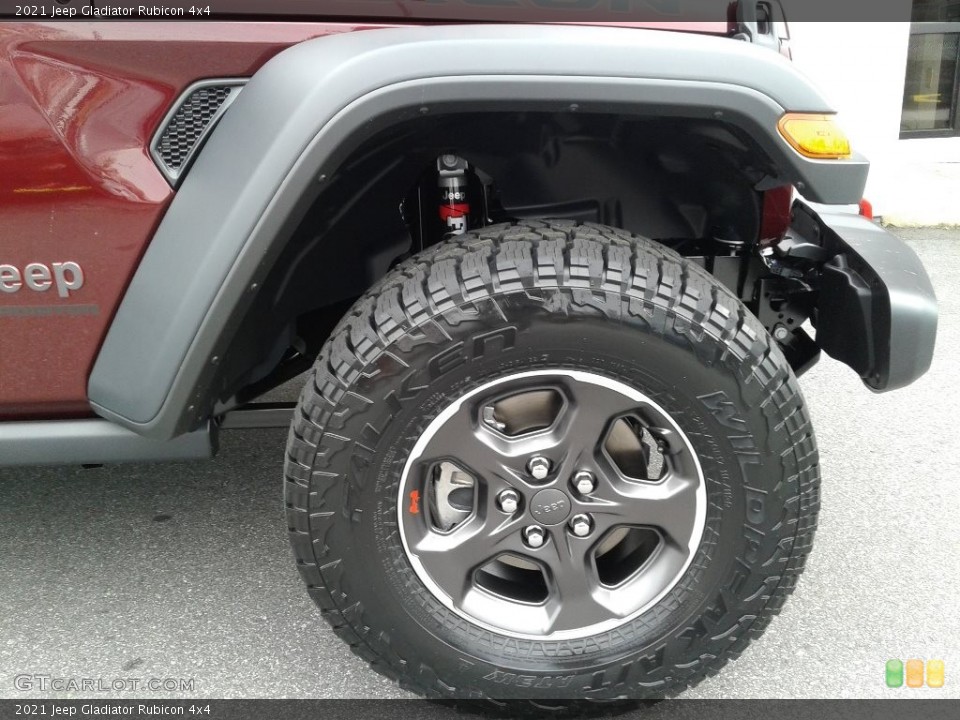 2021 Jeep Gladiator Rubicon 4x4 Wheel and Tire Photo #140734980