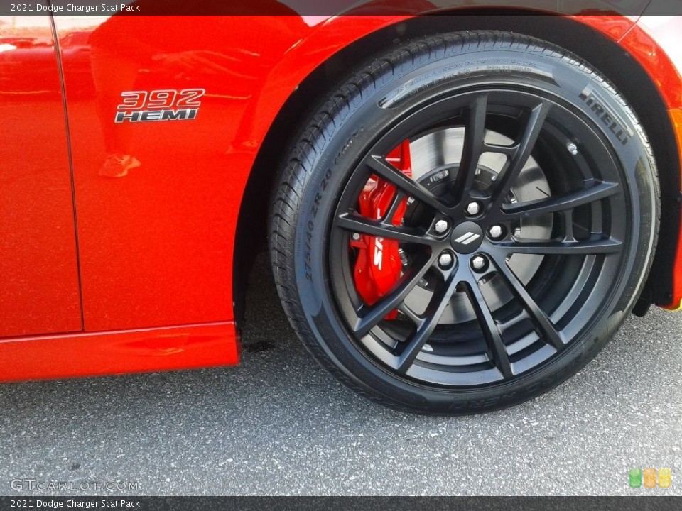 2021 Dodge Charger Scat Pack Wheel and Tire Photo #140736975