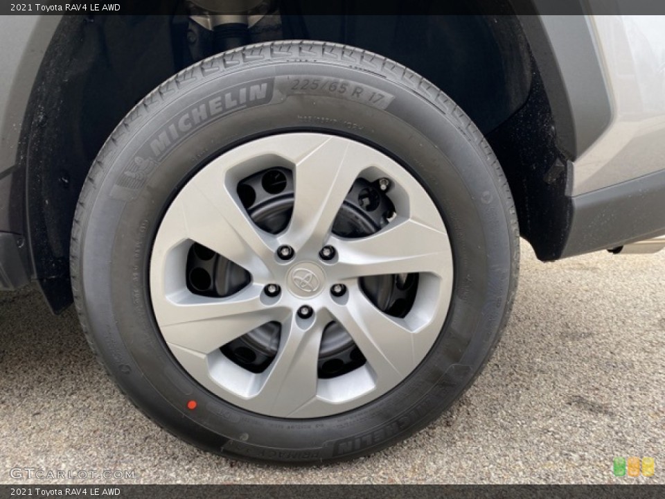 2021 Toyota RAV4 LE AWD Wheel and Tire Photo #140738572