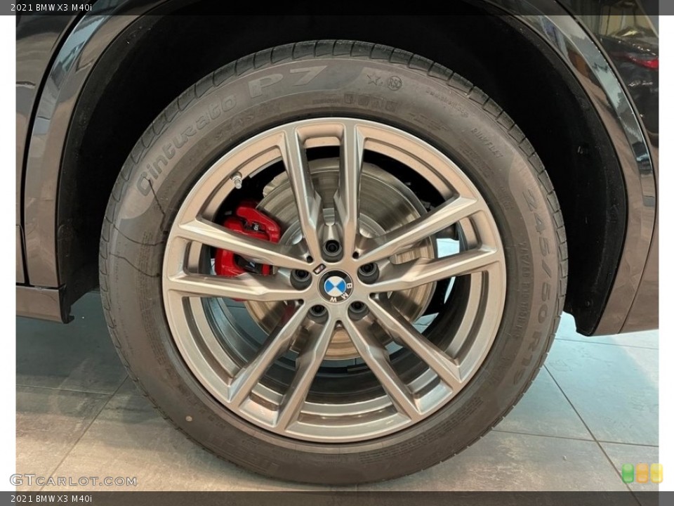 2021 BMW X3 M40i Wheel and Tire Photo #140738583