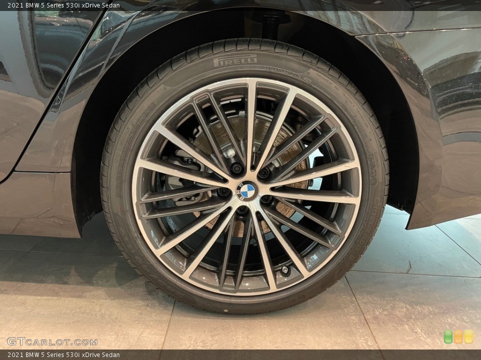 2021 BMW 5 Series 530i xDrive Sedan Wheel and Tire Photo #140744308