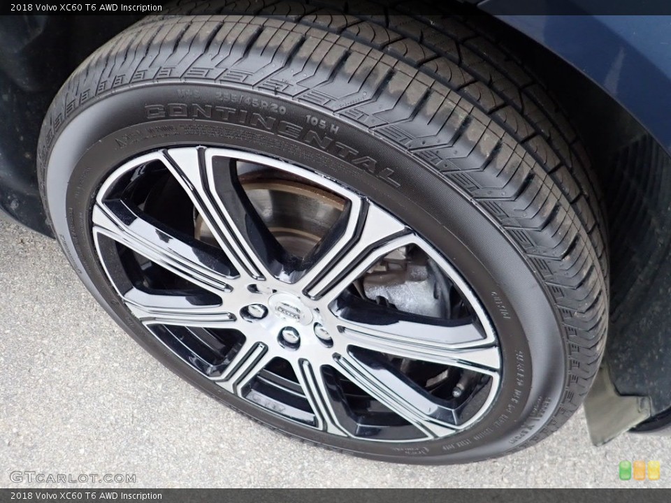 2018 Volvo XC60 T6 AWD Inscription Wheel and Tire Photo #140745958
