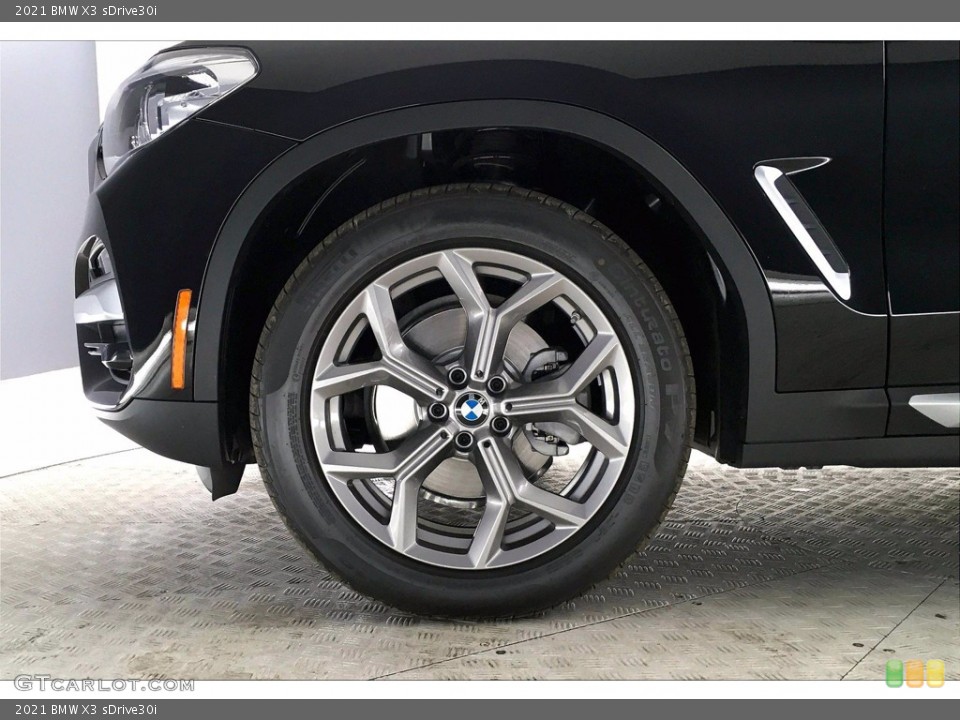 2021 BMW X3 sDrive30i Wheel and Tire Photo #140746291