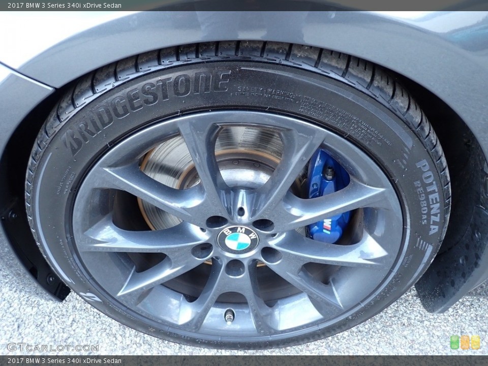 2017 BMW 3 Series 340i xDrive Sedan Wheel and Tire Photo #140756092