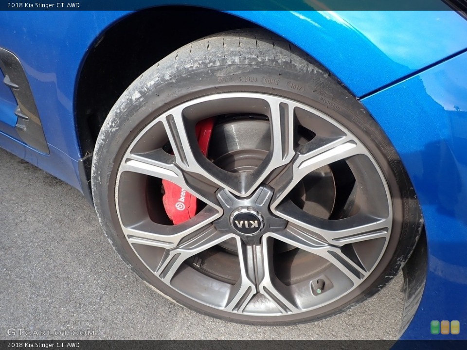 2018 Kia Stinger GT AWD Wheel and Tire Photo #140769925