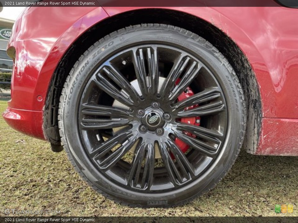 2021 Land Rover Range Rover Sport HSE Dynamic Wheel and Tire Photo #140772455