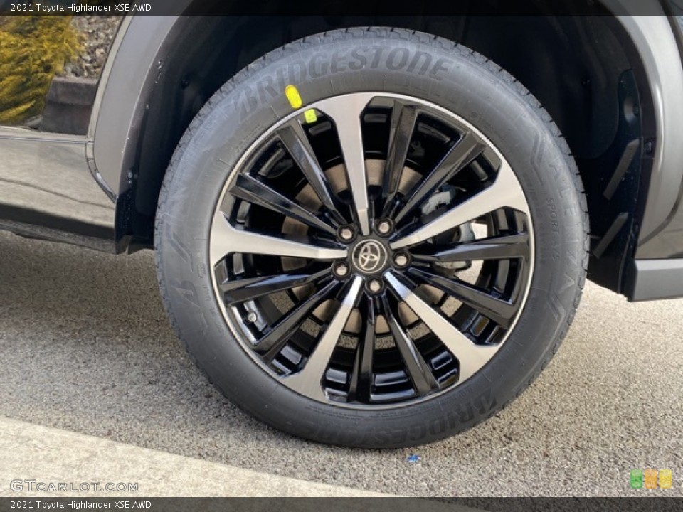 2021 Toyota Highlander XSE AWD Wheel and Tire Photo #140777318