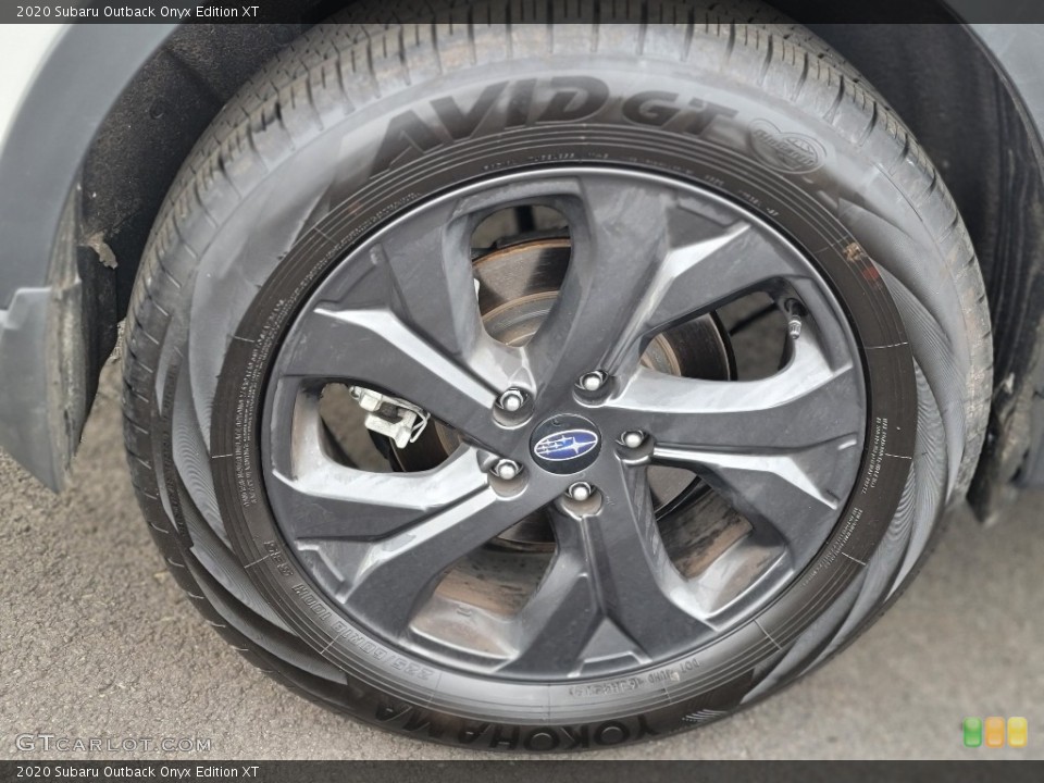 2020 Subaru Outback Onyx Edition XT Wheel and Tire Photo #140778590