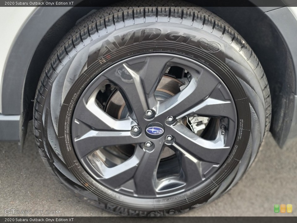 2020 Subaru Outback Onyx Edition XT Wheel and Tire Photo #140778620