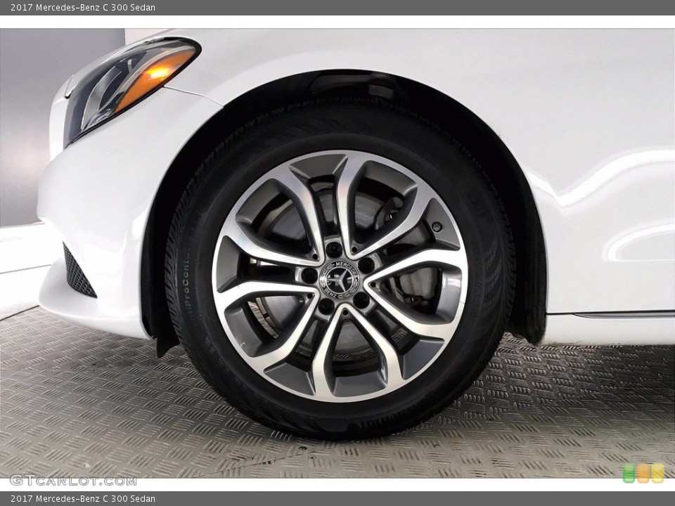 2017 Mercedes-Benz C 300 Sedan Wheel and Tire Photo #140797649
