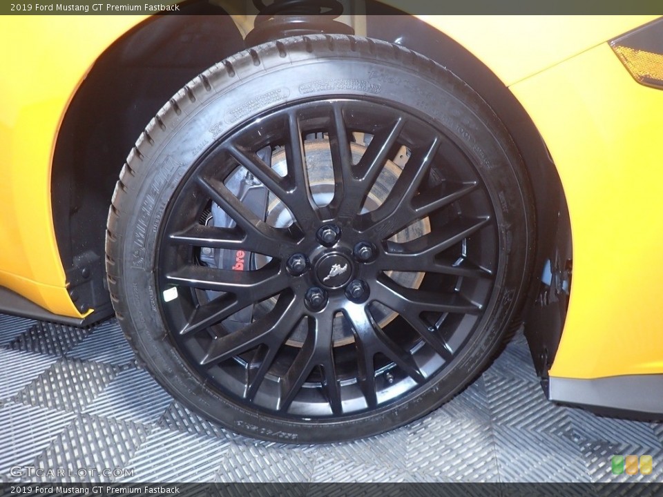 2019 Ford Mustang GT Premium Fastback Wheel and Tire Photo #140798537
