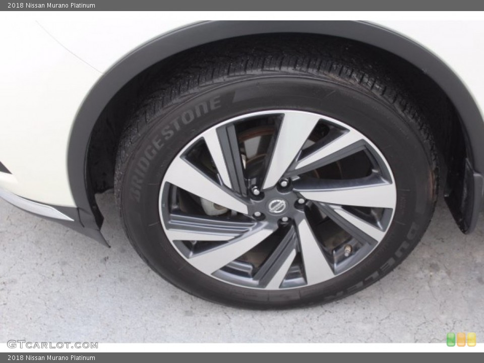 2018 Nissan Murano Platinum Wheel and Tire Photo #140799248