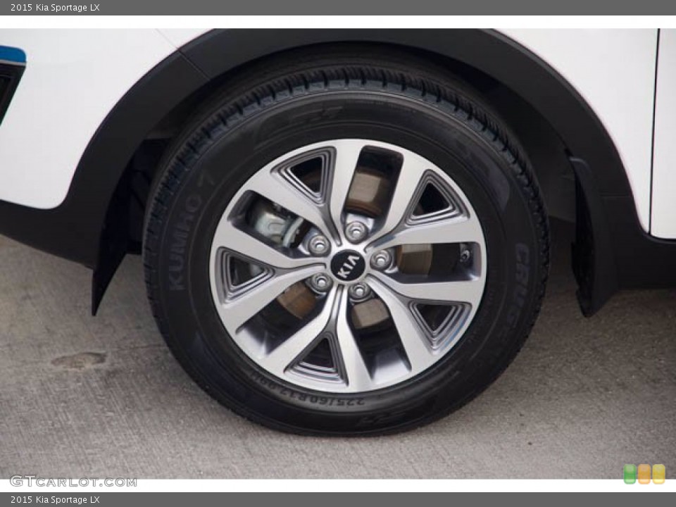 2015 Kia Sportage LX Wheel and Tire Photo #140800109
