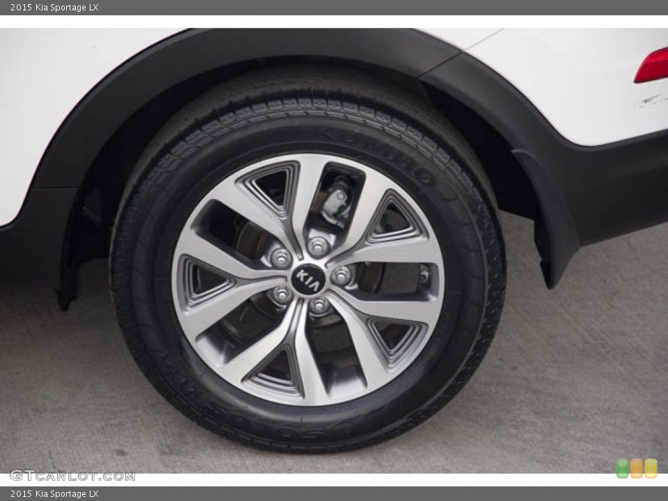 2015 Kia Sportage LX Wheel and Tire Photo #140800124