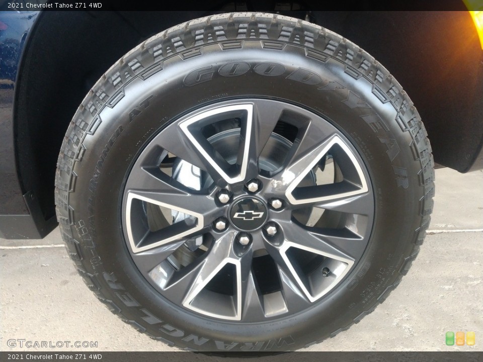 2021 Chevrolet Tahoe Z71 4WD Wheel and Tire Photo #140805299