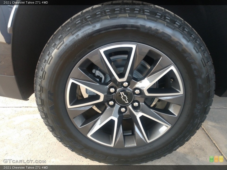 2021 Chevrolet Tahoe Z71 4WD Wheel and Tire Photo #140805317
