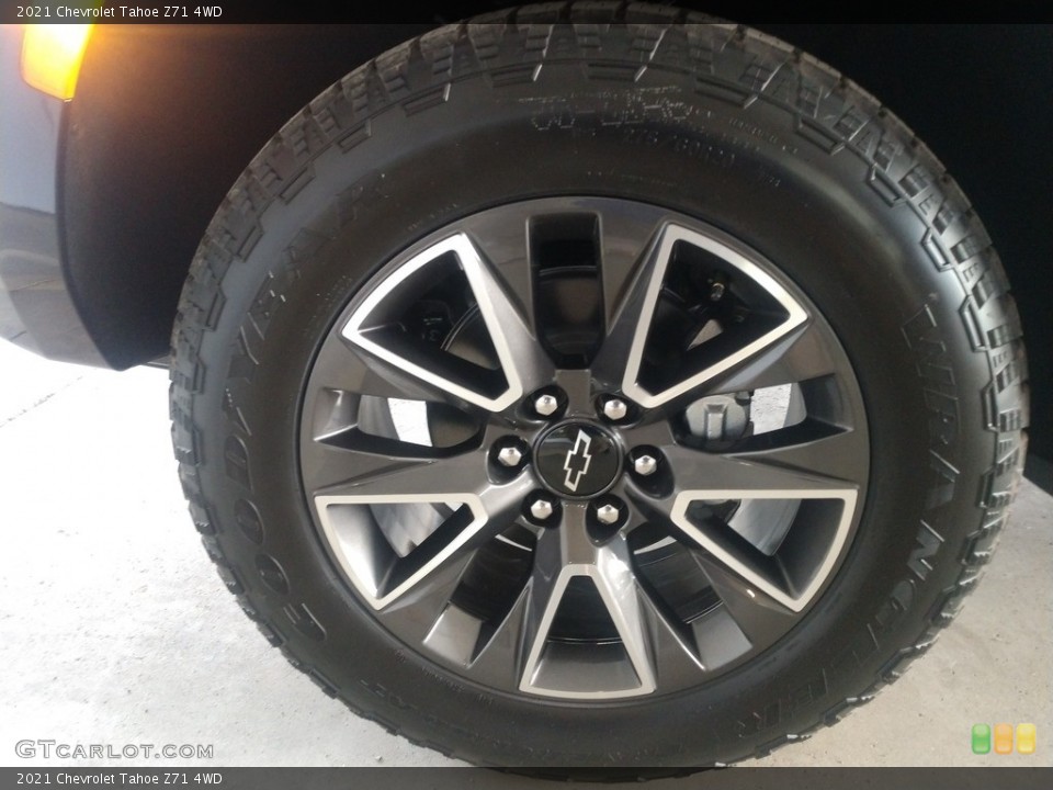 2021 Chevrolet Tahoe Z71 4WD Wheel and Tire Photo #140805368