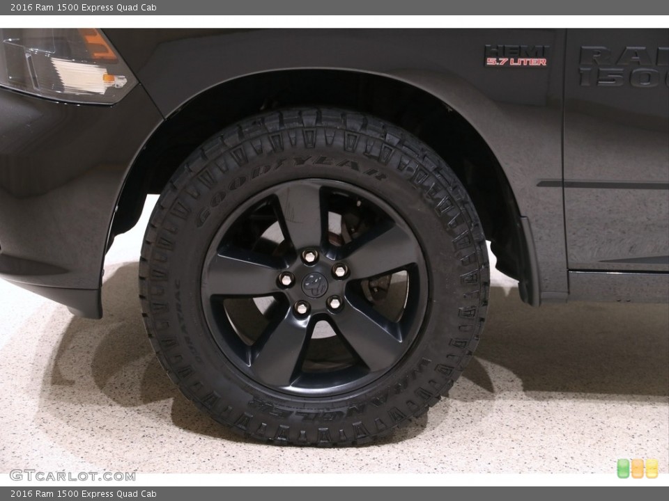 2016 Ram 1500 Express Quad Cab Wheel and Tire Photo #140808206