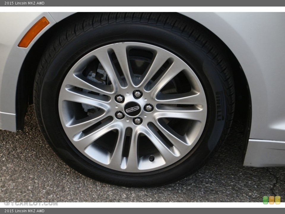 2015 Lincoln MKZ AWD Wheel and Tire Photo #140809967