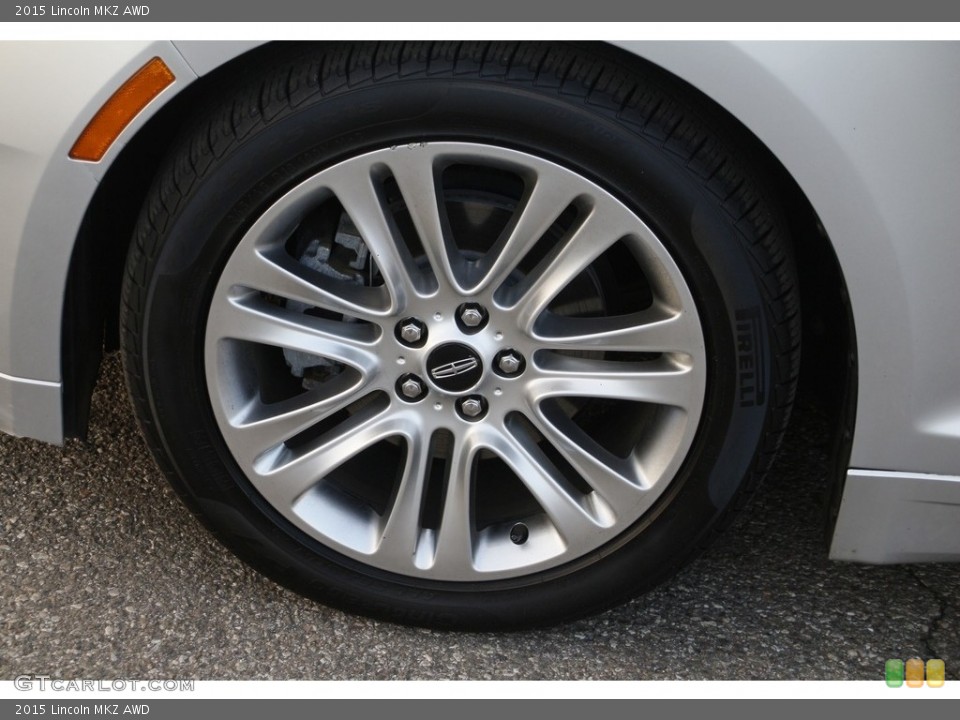 2015 Lincoln MKZ AWD Wheel and Tire Photo #140809988
