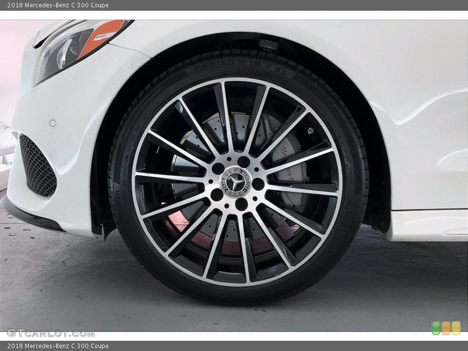 2018 Mercedes-Benz C 300 Coupe Wheel and Tire Photo #140812007