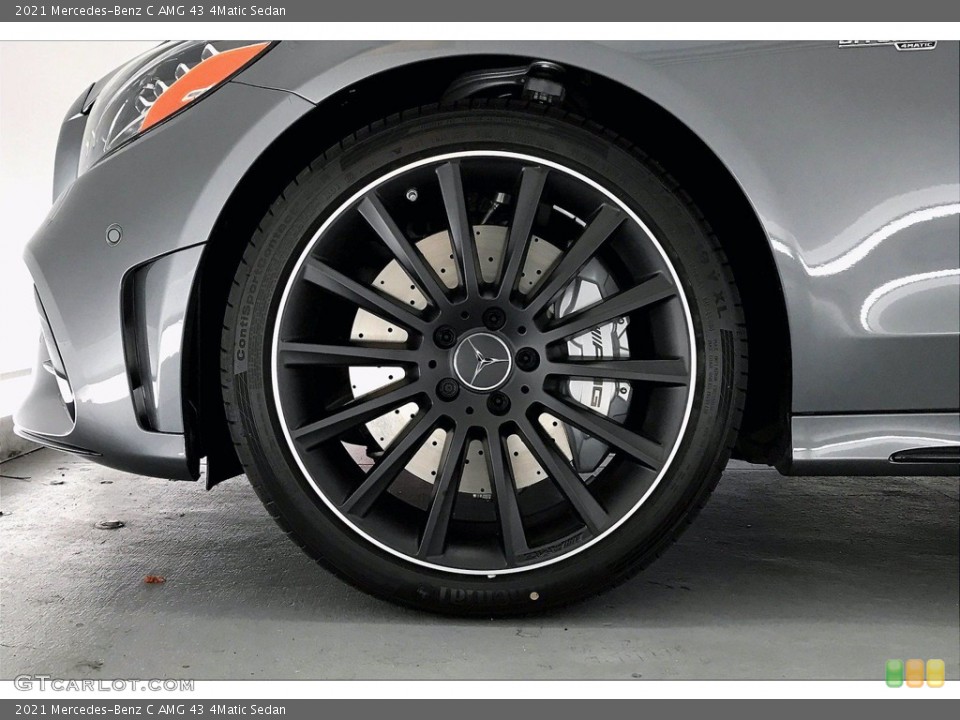 2021 Mercedes-Benz C AMG 43 4Matic Sedan Wheel and Tire Photo #140815385