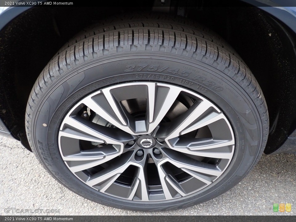 2021 Volvo XC90 T5 AWD Momentum Wheel and Tire Photo #140819678
