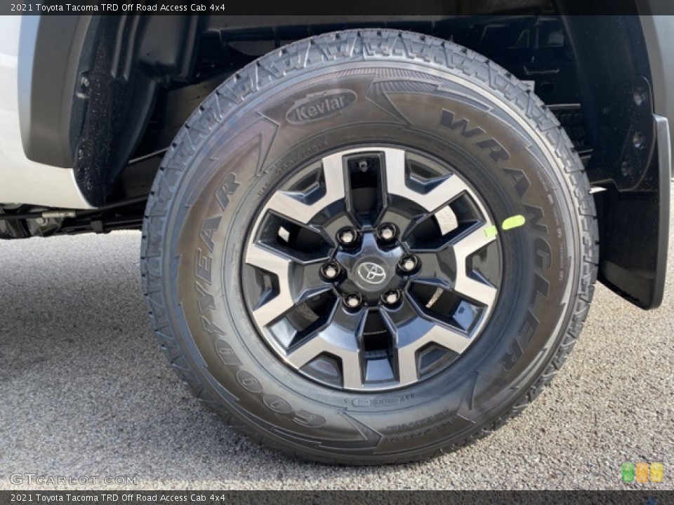 2021 Toyota Tacoma TRD Off Road Access Cab 4x4 Wheel and Tire Photo #140821866