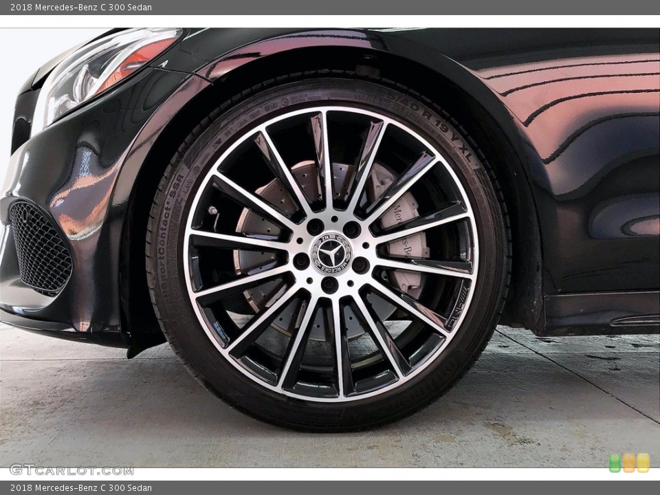2018 Mercedes-Benz C 300 Sedan Wheel and Tire Photo #140823922