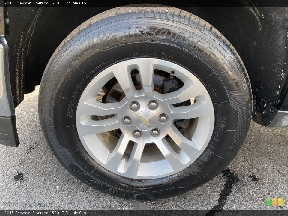 2015 Chevrolet Silverado 1500 LT Double Cab Wheel and Tire Photo #140826281