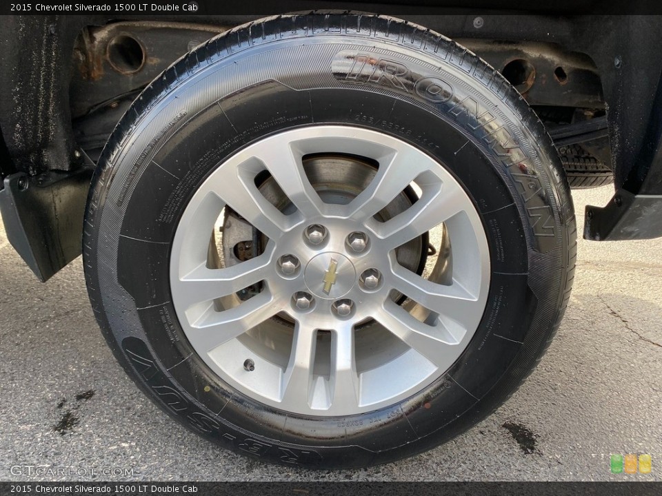 2015 Chevrolet Silverado 1500 LT Double Cab Wheel and Tire Photo #140826314