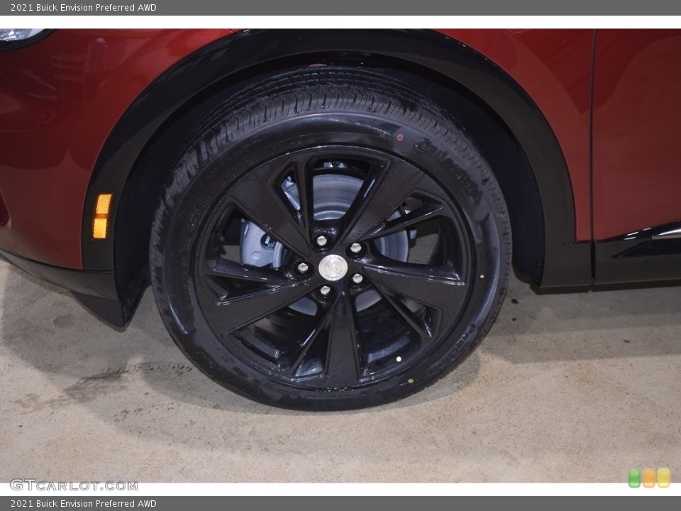 2021 Buick Envision Preferred AWD Wheel and Tire Photo #140827013