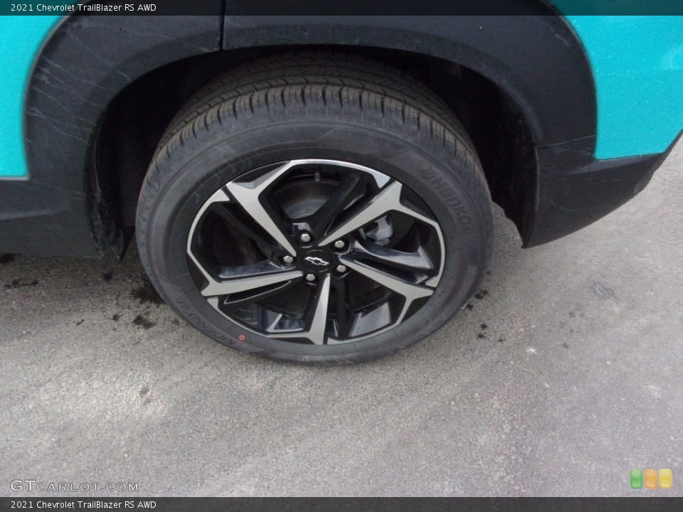 2021 Chevrolet TrailBlazer RS AWD Wheel and Tire Photo #140830256