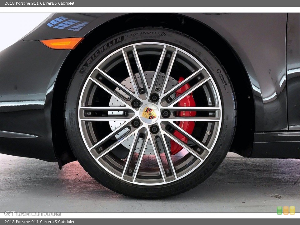 2018 Porsche 911 Carrera S Cabriolet Wheel and Tire Photo #140830812