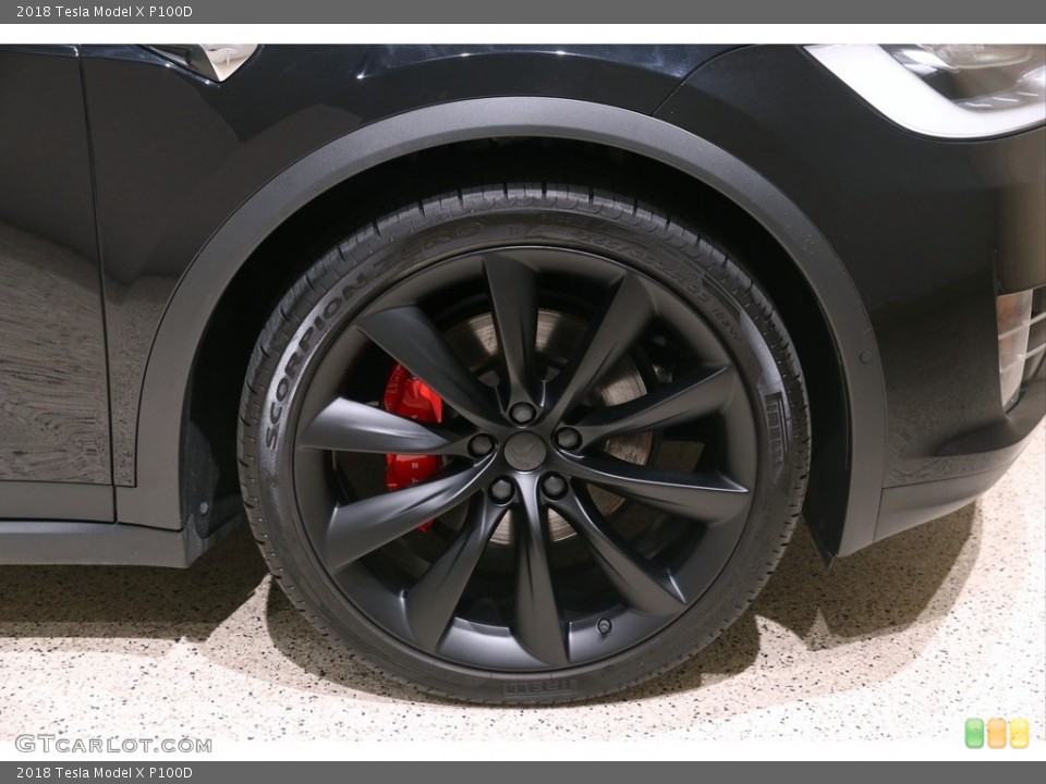 2018 Tesla Model X P100D Wheel and Tire Photo #140831580