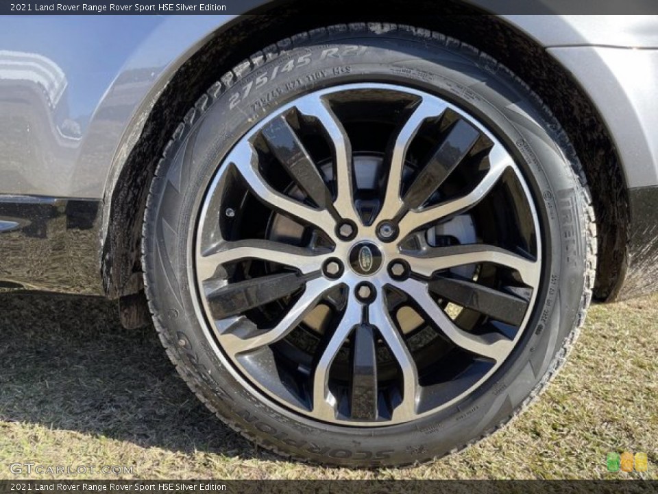 2021 Land Rover Range Rover Sport HSE Silver Edition Wheel and Tire Photo #140833838