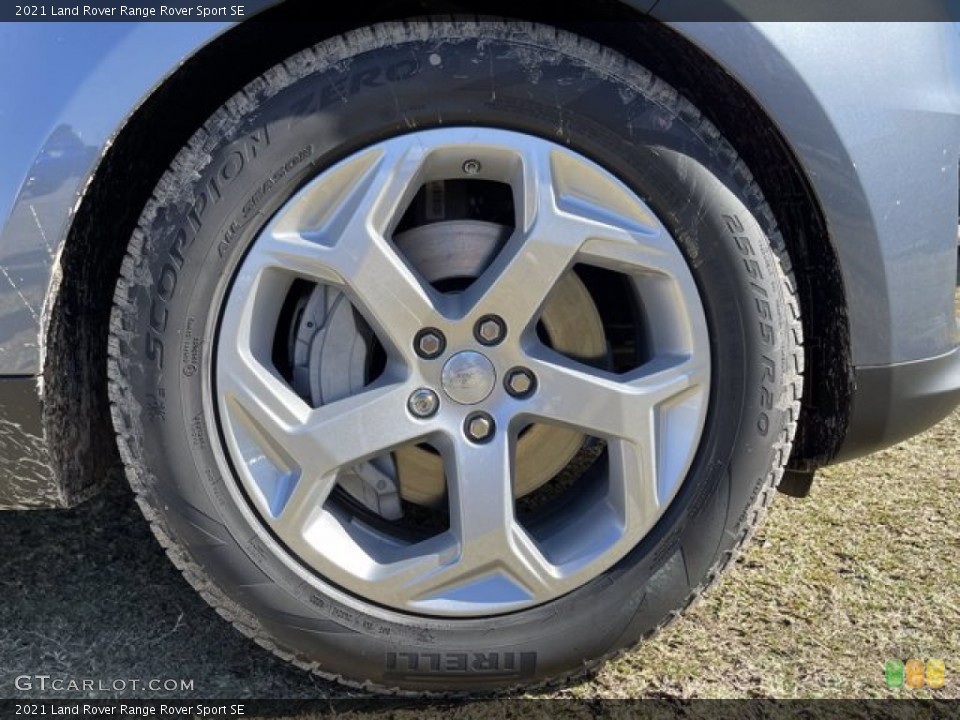 2021 Land Rover Range Rover Sport SE Wheel and Tire Photo #140835721
