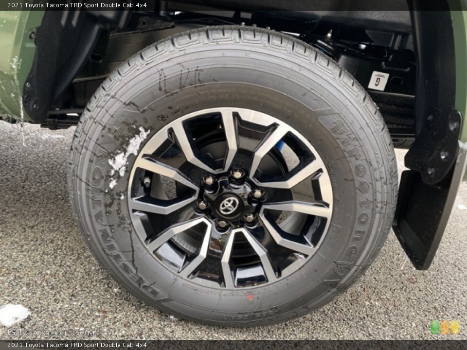 2021 Toyota Tacoma TRD Sport Double Cab 4x4 Wheel and Tire Photo #140844145