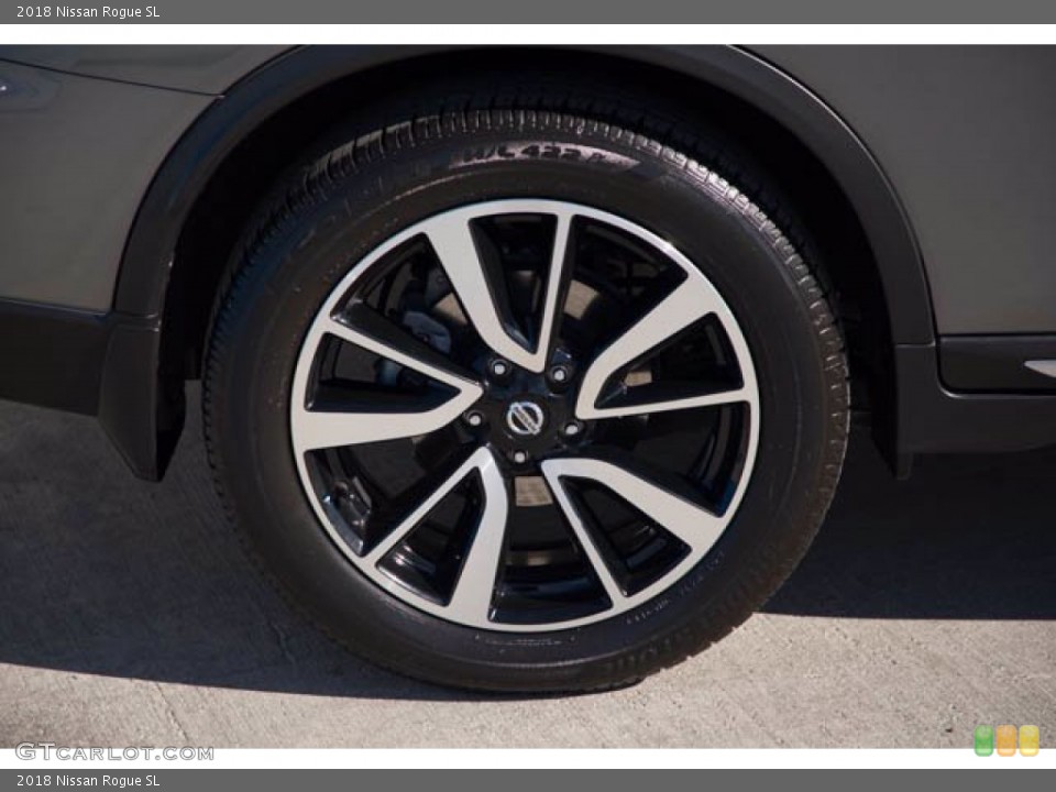 2018 Nissan Rogue SL Wheel and Tire Photo #140850124